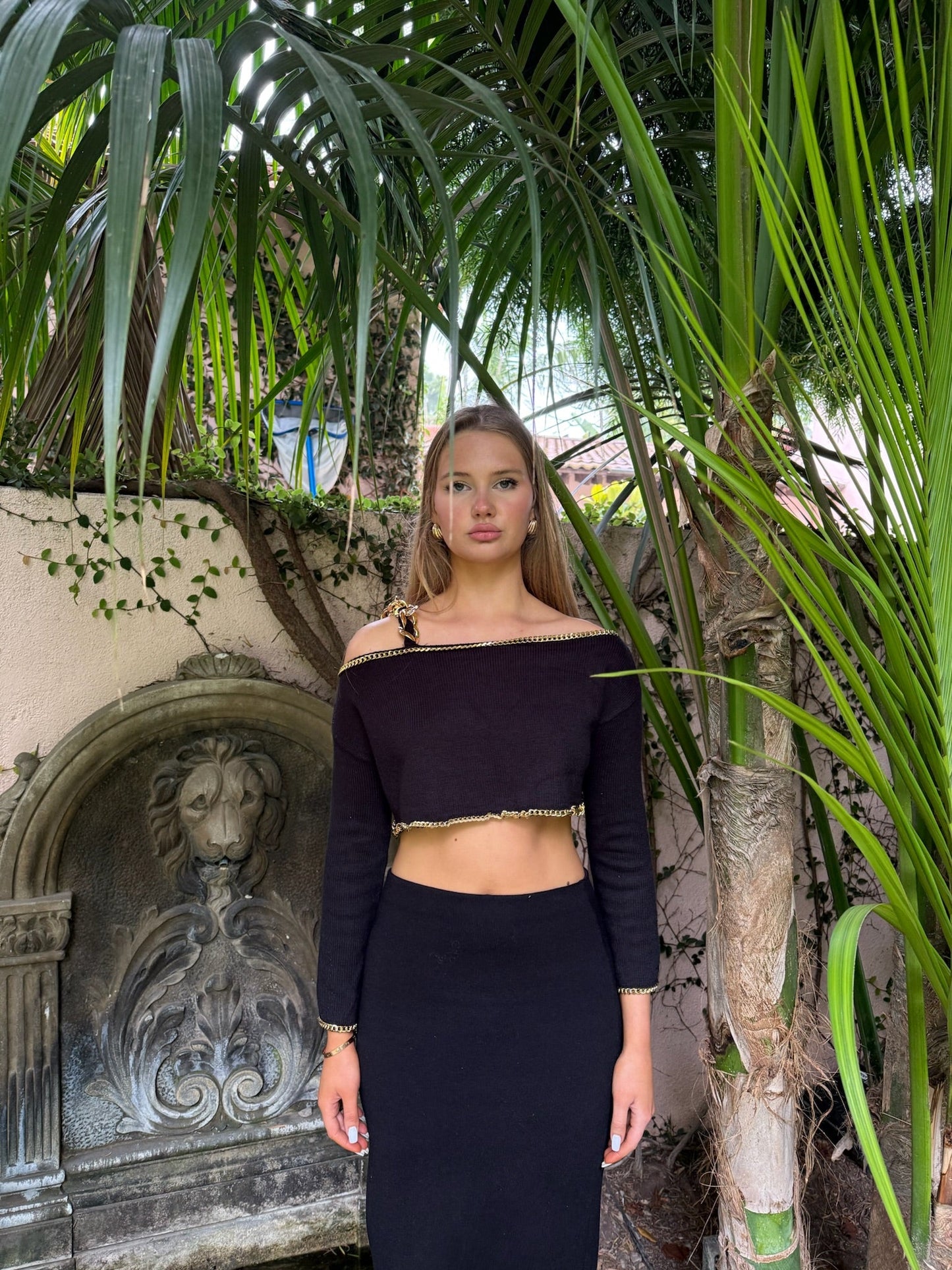 The Märbella TopTopChaiaChaia beaded bags beaded skirts resort wear