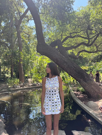 Chaïa Copacabana Dress — handcrafted crochet dress Rio-inspired resort wear 4
