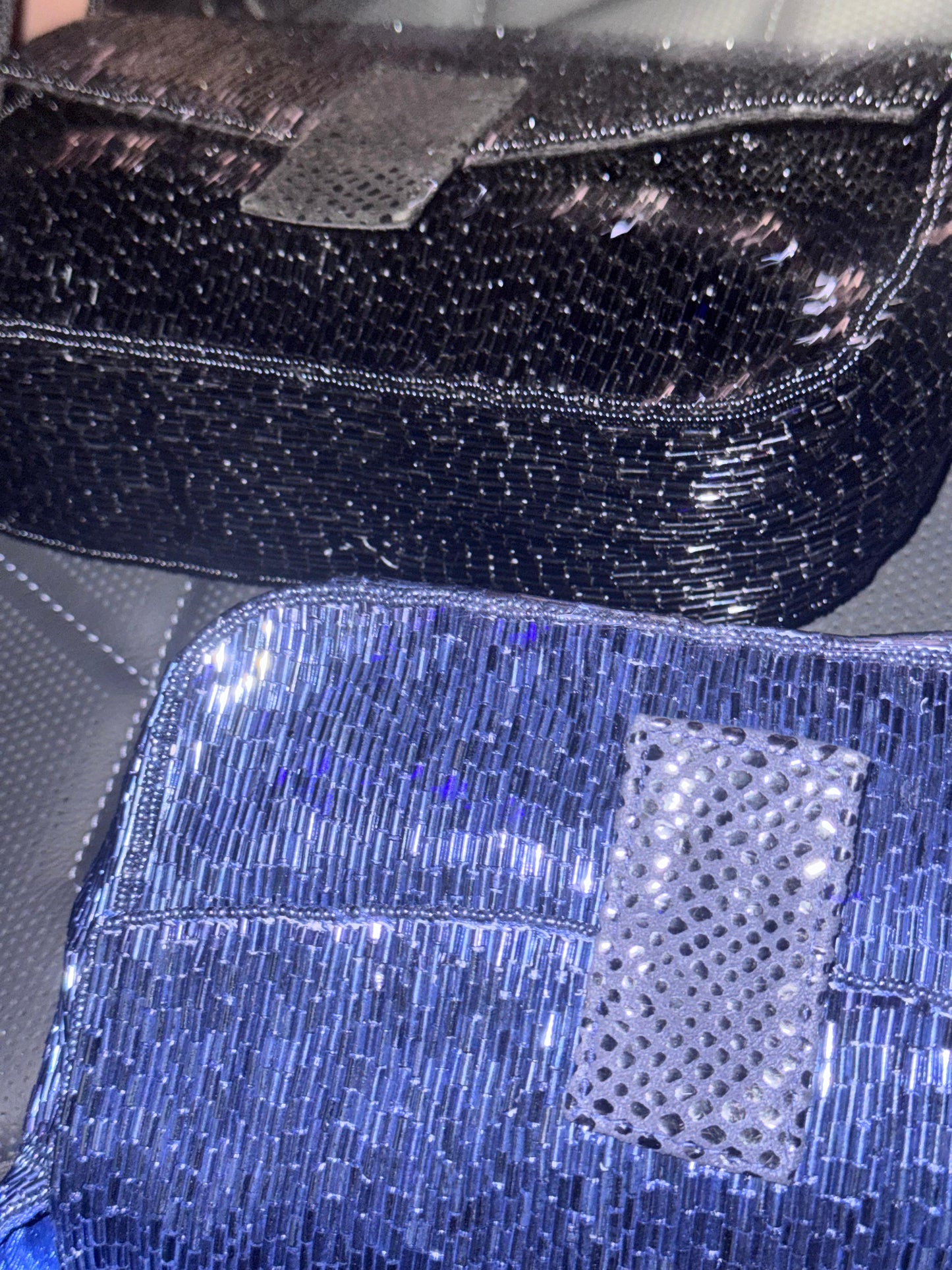 Chaïa Goiâna Bag — hand-beaded adda embroidery clutch from India 4