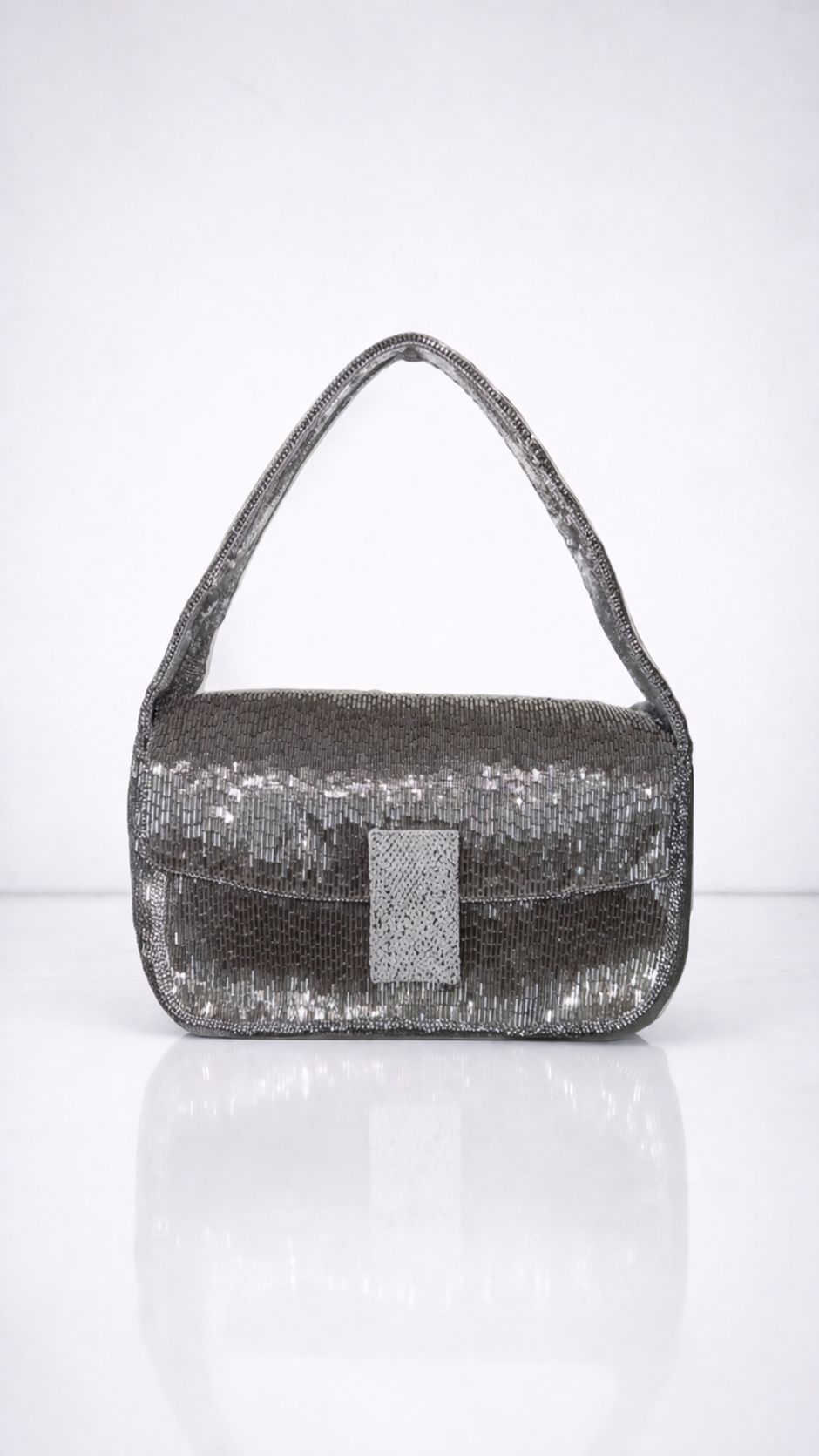 Chaïa Natal Bag — hand-beaded adda embroidery clutch from India 1