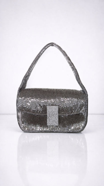 Chaïa Natal Bag — hand-beaded adda embroidery clutch from India 1