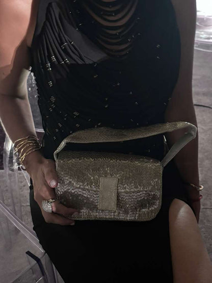 Chaïa Natal Bag — hand-beaded adda embroidery clutch from India 3