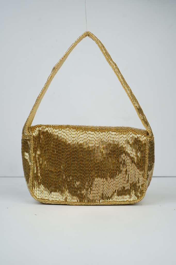 Chaïa Salvador Bag — hand-beaded adda embroidery clutch from India 4
