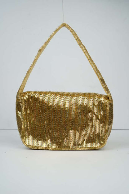 Chaïa Salvador Bag — hand-beaded adda embroidery clutch from India 4