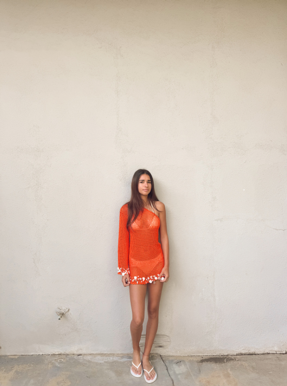 Chaïa Trancoso Dress — handcrafted crochet dress boho vacation resort wear 1