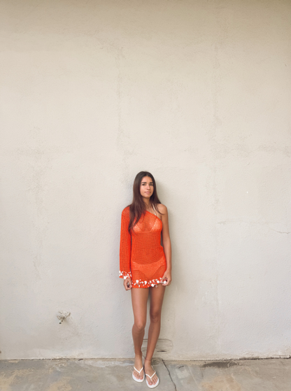 Chaïa Trancoso Dress — handcrafted crochet dress boho vacation resort wear 1