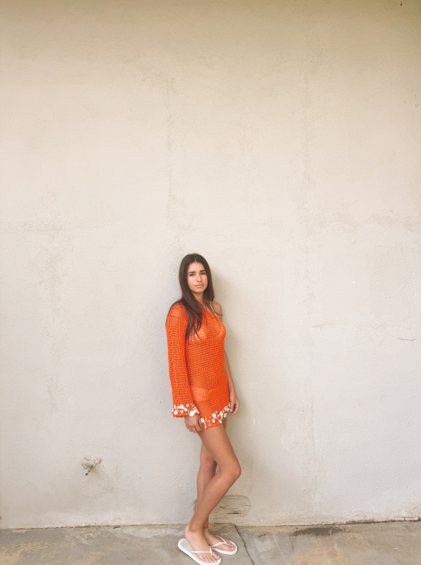 Chaïa Trancoso Dress — handcrafted crochet dress boho vacation resort wear 3