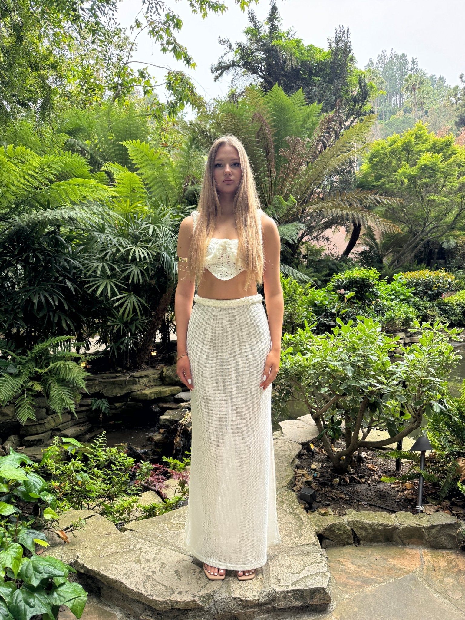 The Krabï SkirtChaiaChaia beaded bags beaded skirts resort wear